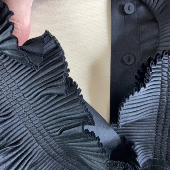 BCBG Max Azria ruffle front halter dress - Picture 13 of 13